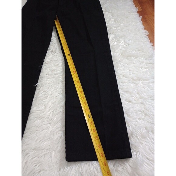 George Big Mens Regular Jeans Black Straight Leg Size 33x30 - Picture 4 of 11